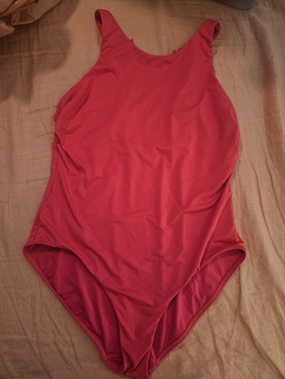 Athleta Maldives One Piece Swim Tulip Pink Size Large